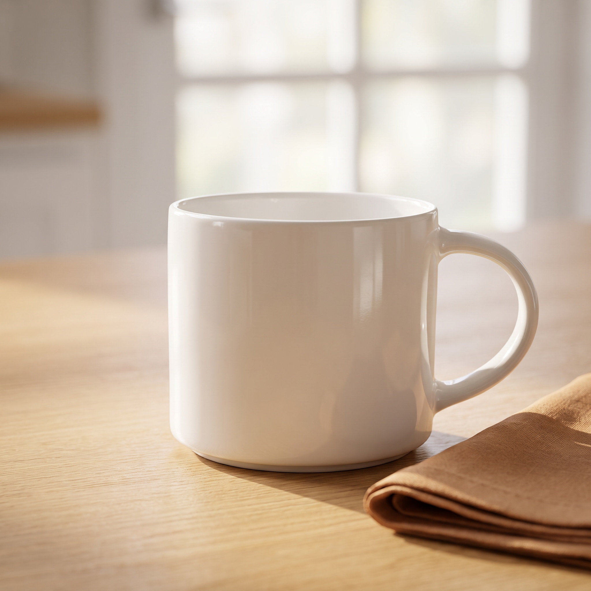 Sublimation Mug White - Witte keramische koffiemok 15 oz met