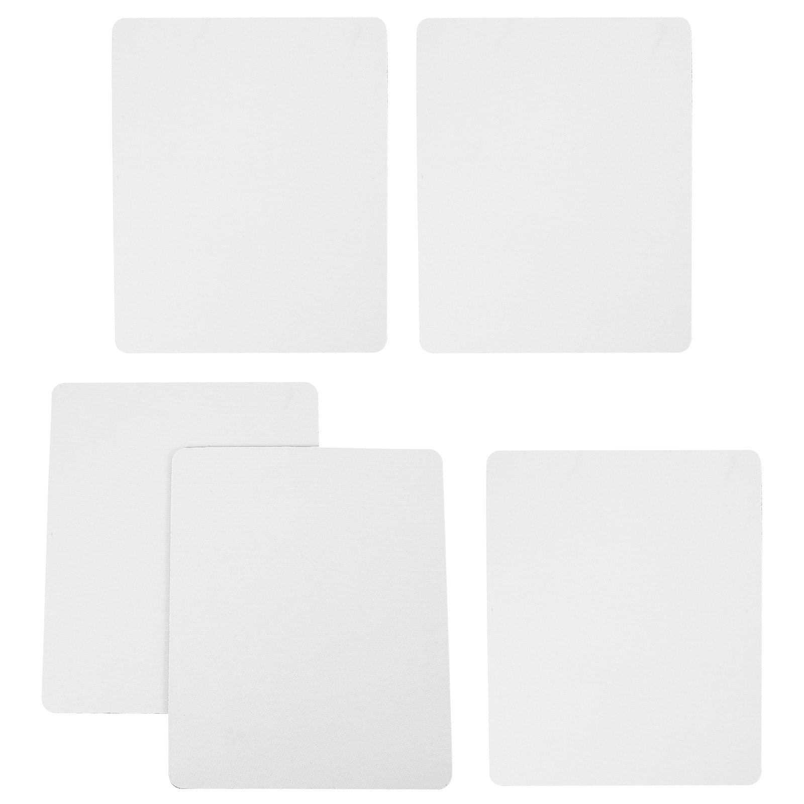 Mouse Pad Blank Sublimation - 5 stuks rubberen sublimatie muismatten, blanco