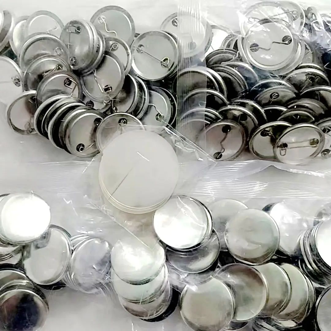 Button Badge Blank - 1000 stuks 25mm/32mm/37mm metalen achterkant MATTE