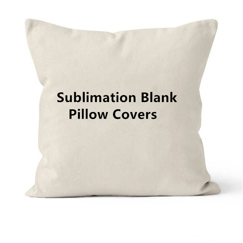 Pillow Cover Sublimation - 10 stuks sublimatie blanco kussen linnen