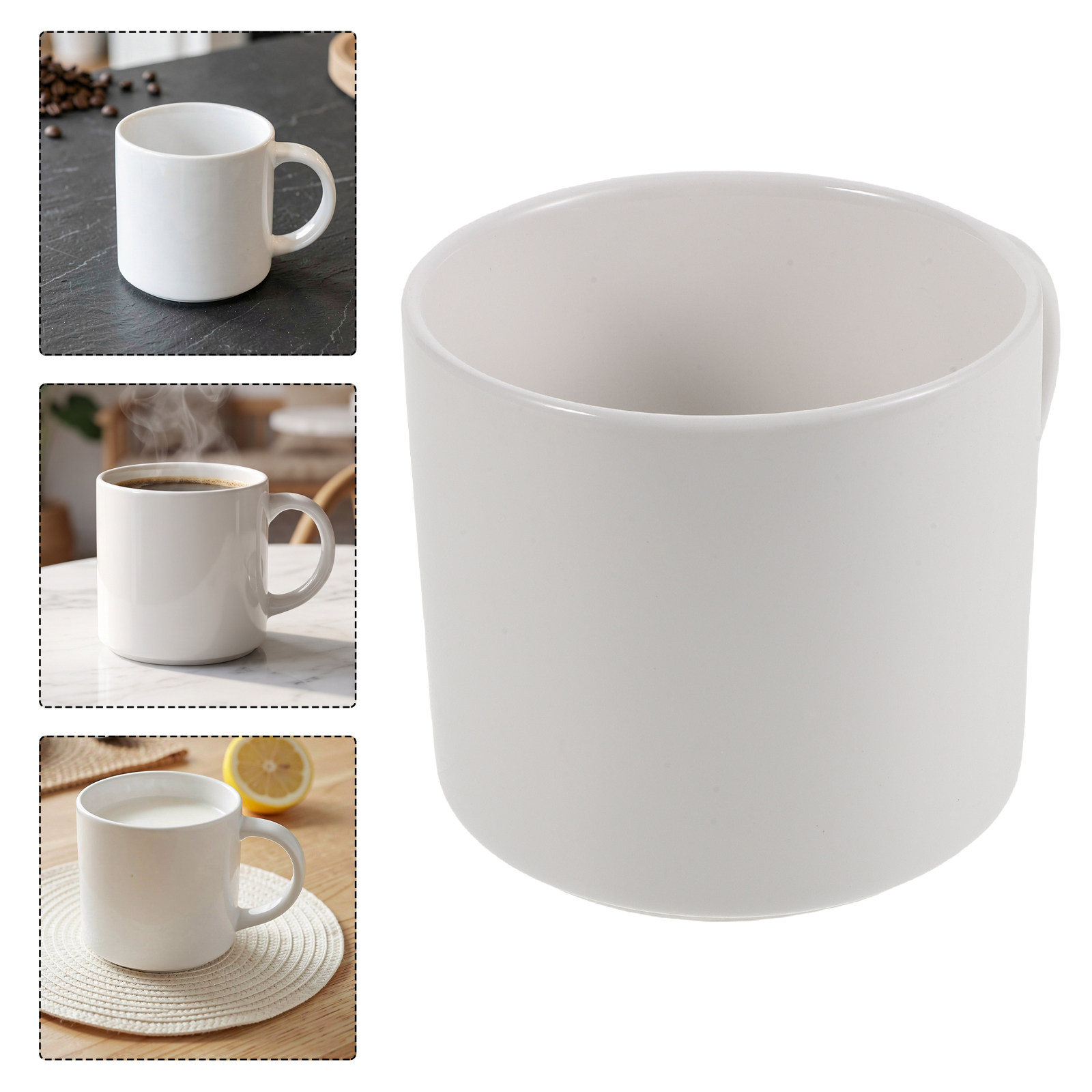 Witte keramische koffiemok 15  - Sublimation Mug White recensie en prijs