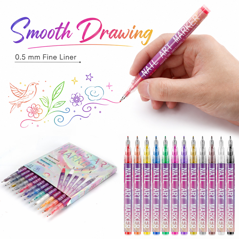 12 Stuks 0.5 Mm Fijne Lijn Mar - Copic Marker Sketch recensie en prijs