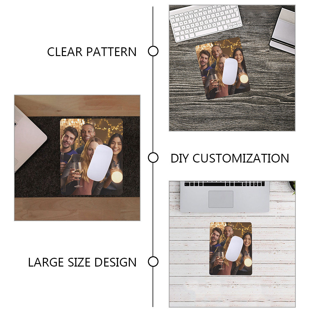 4 stuks sublimatie muismatten, - Mouse Pad Blank Sublimation recensie en prijs